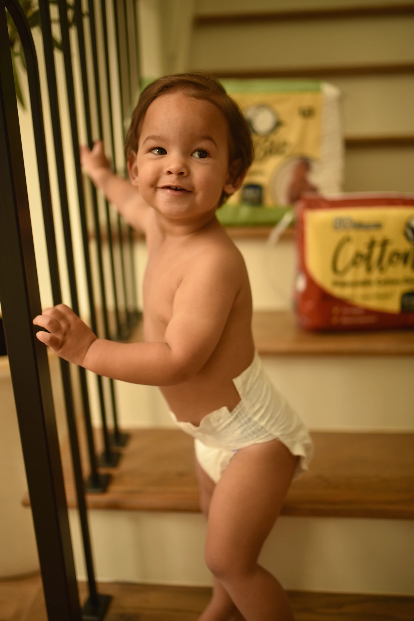 Disposable Cotton Diapers Size 3 (16 – 28 lbs)